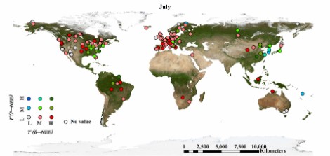 Information Theory and Applications Project world map